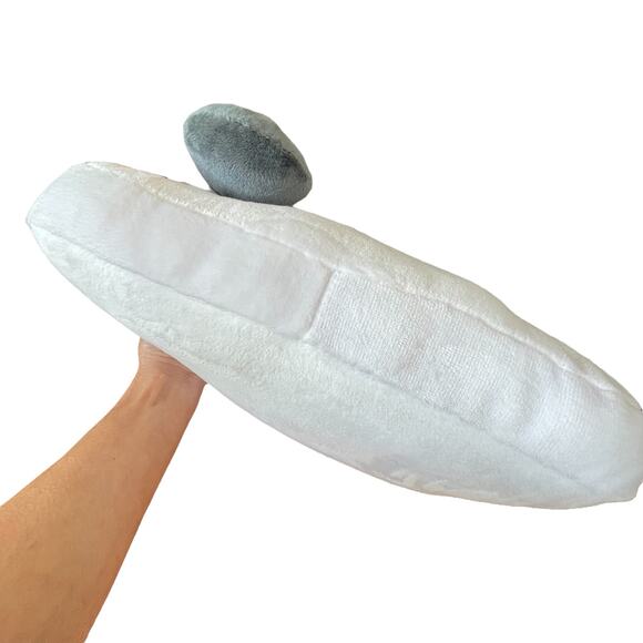 Hello Kitty Skeleton Pillow Halloween Plush White Gray Soft New with Tags - Picture 11 of 16